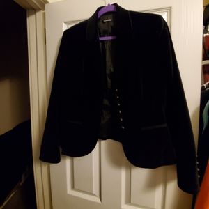 Tahari velvet jacket